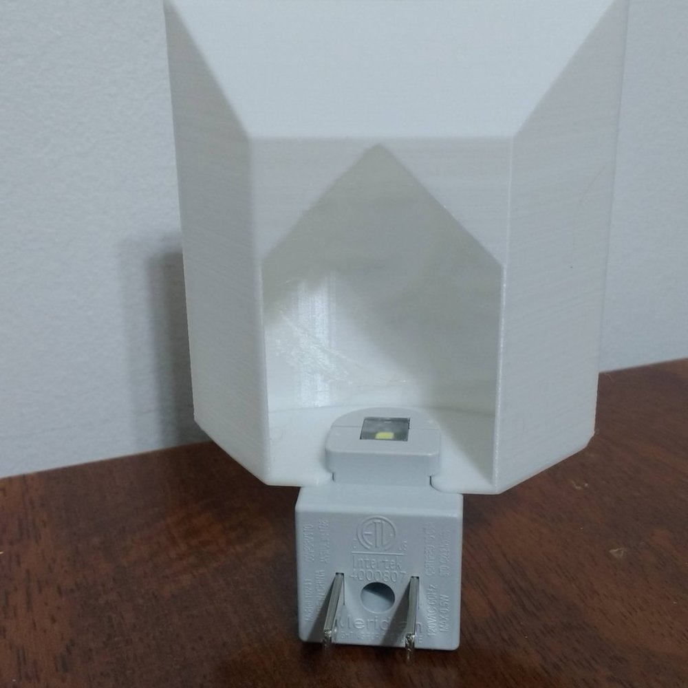 Wall plug led night light | Palm Tree - Picture 2 of 3